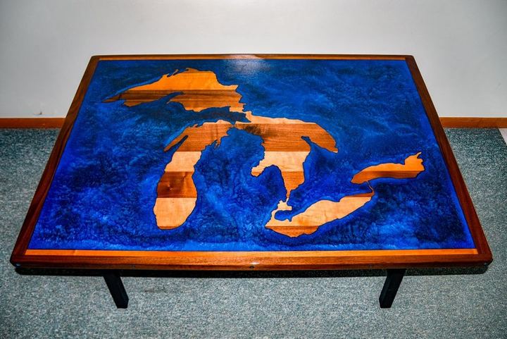 Museum-Quality Michigan Table