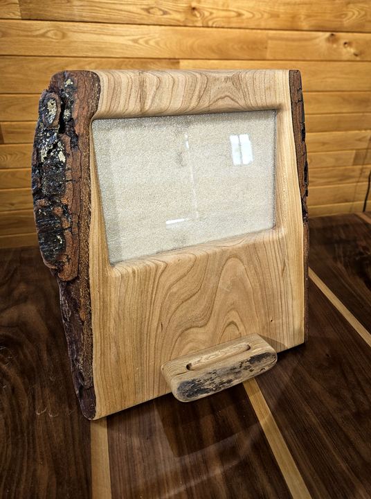 Live-Edge Picture Frames