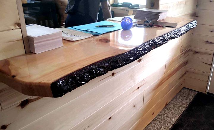 Pine Epoxy Top