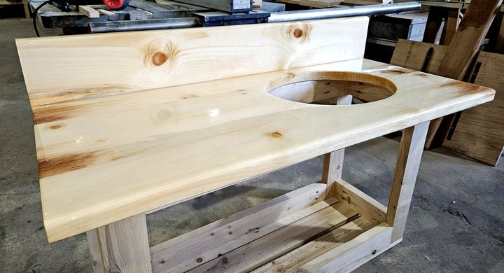 Pine Vanity Top