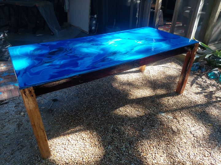 SunGarden Antique Table Renovation
