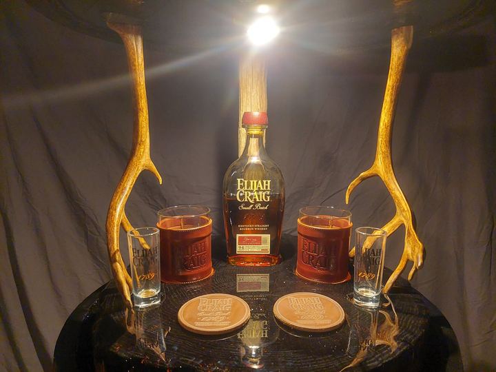 Elijah Craig Whiskey Barrel Bar